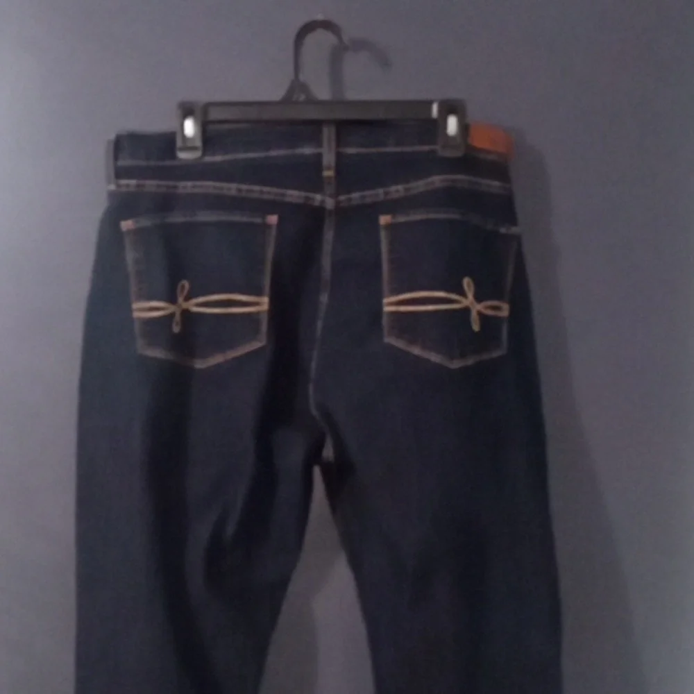 GUC Denizen Curvy boot Cut distressed jeans Size 18 - Picture 4 of 6